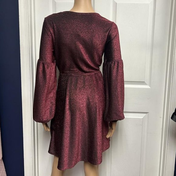 HOTWY V Neck Cocktail Dress - Picture 3 of 6